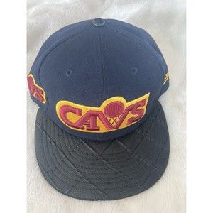 New Era 9Fifty Cleveland Cavaliers Cavs NBA Black Snapback Hat Hardwood Classic